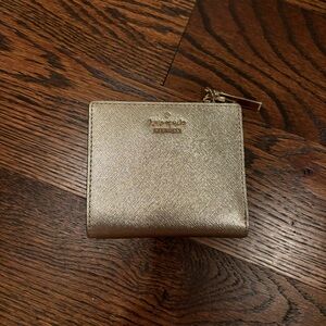 Kate Spade Metallic Gold Wallet